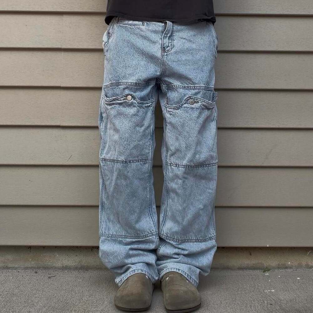 PacSun Baggy Y2K Carpenter Cargo Jeans
